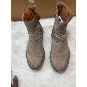 Lucky Brand Suede Leather LP-Elyton ankle boots Women Size 9M/40
